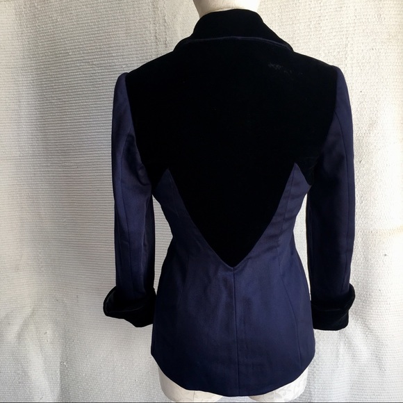 Vintage Victorian Velvet Wool Riding Jacket - Picture 4 of 8